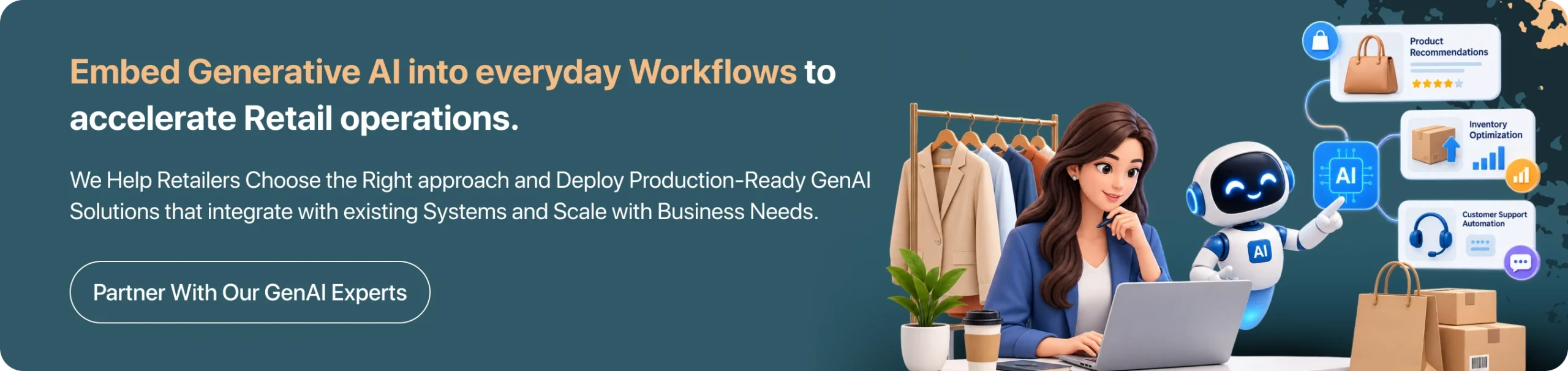 Partner with gen ai development company for your retail business
