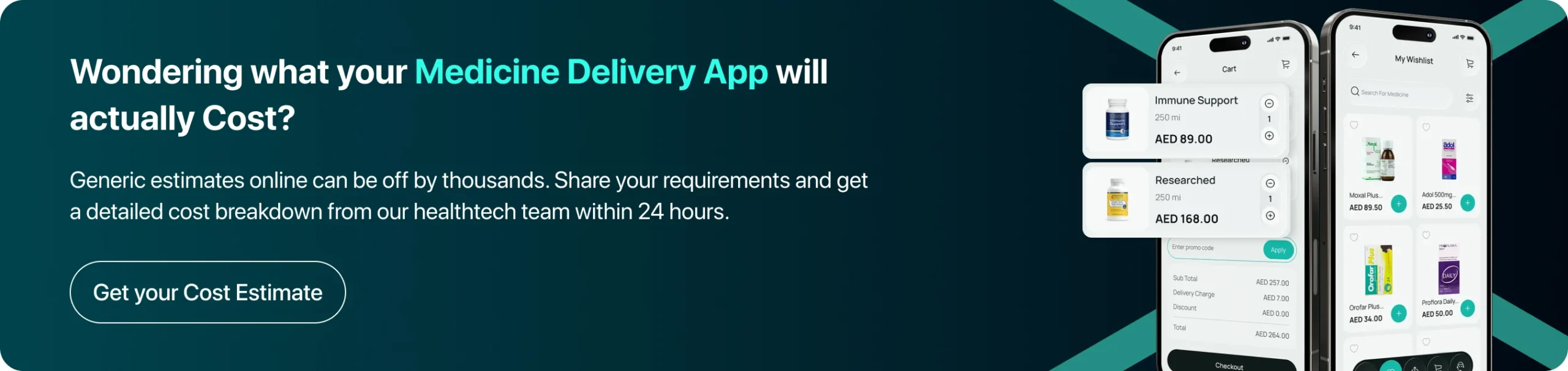Get your cost estimate