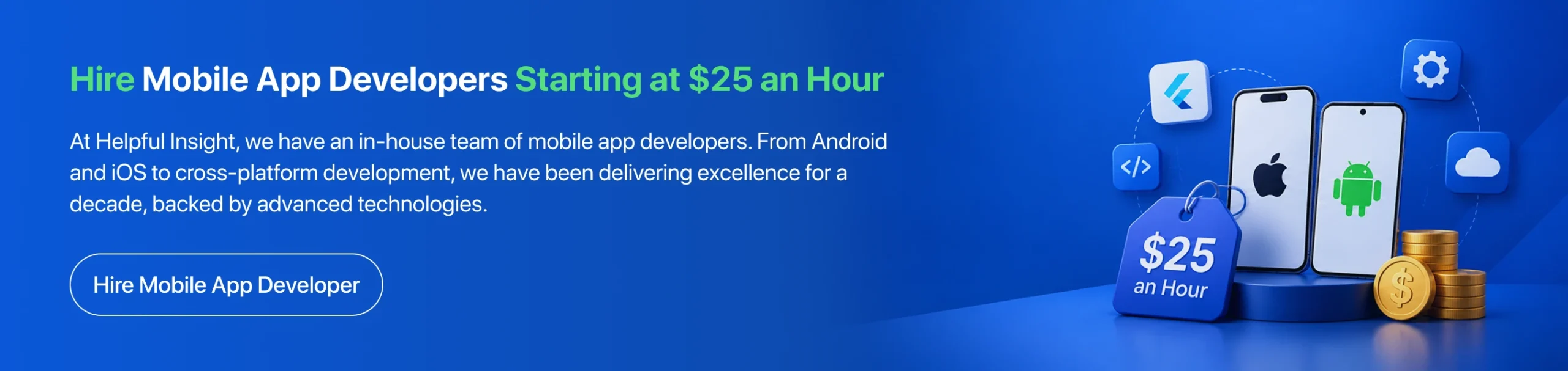 Hire android app developer at lowest cost