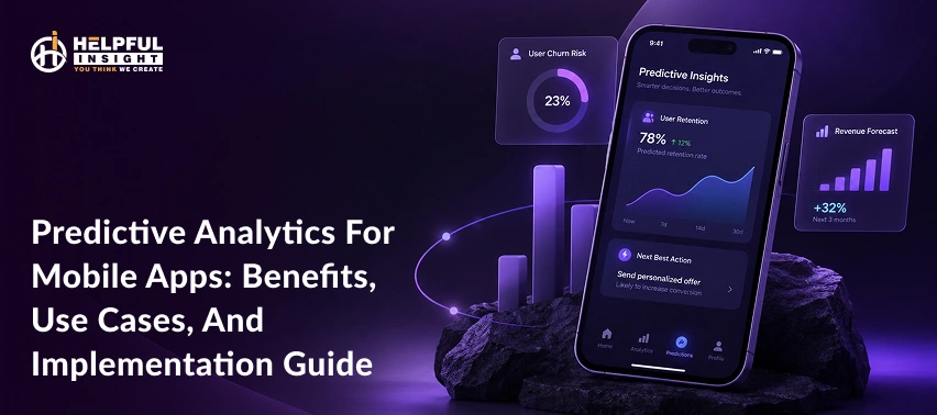 Predictive analytics for mobile apps: Benefits, use cases, and implementation guide