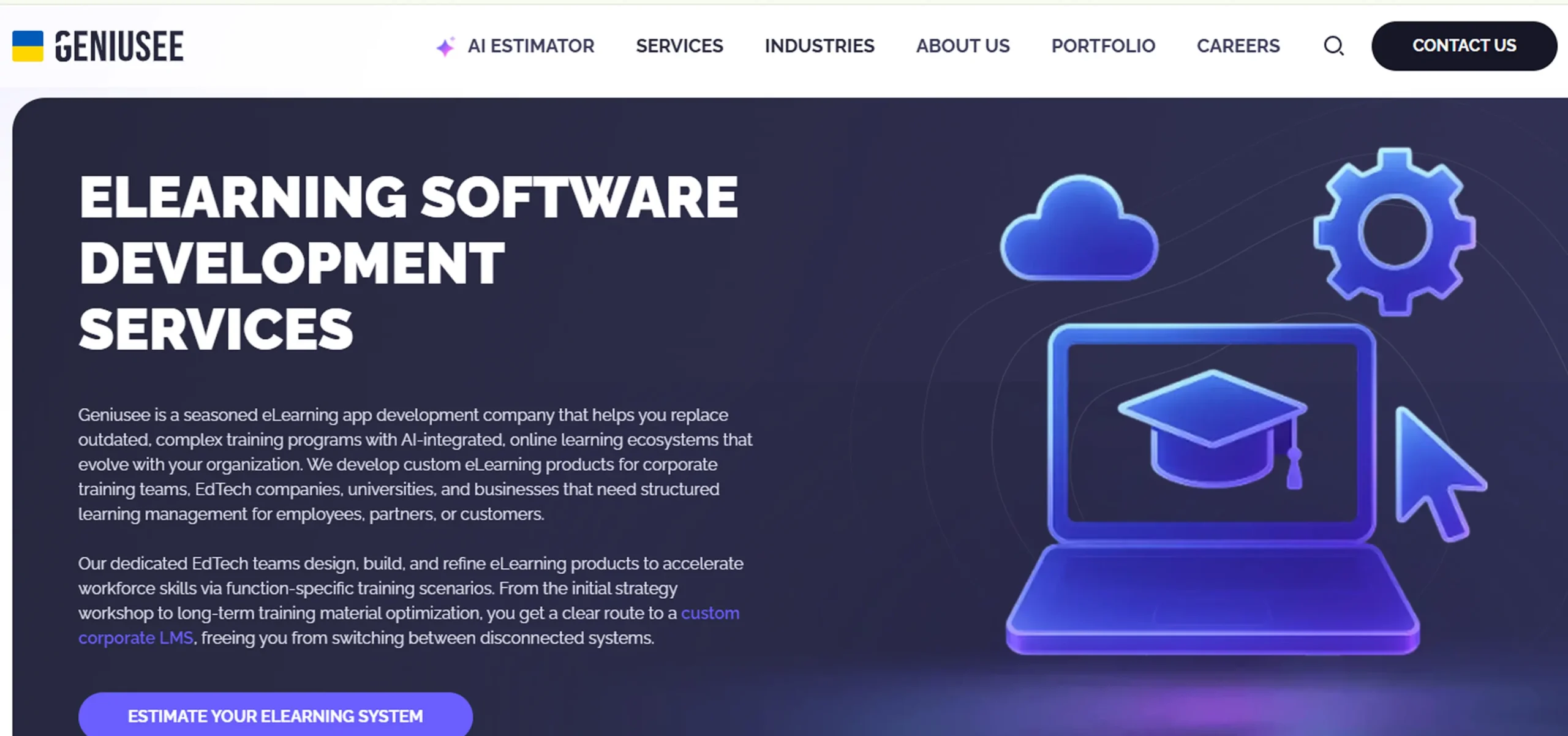 Geniusee- elearning software development company