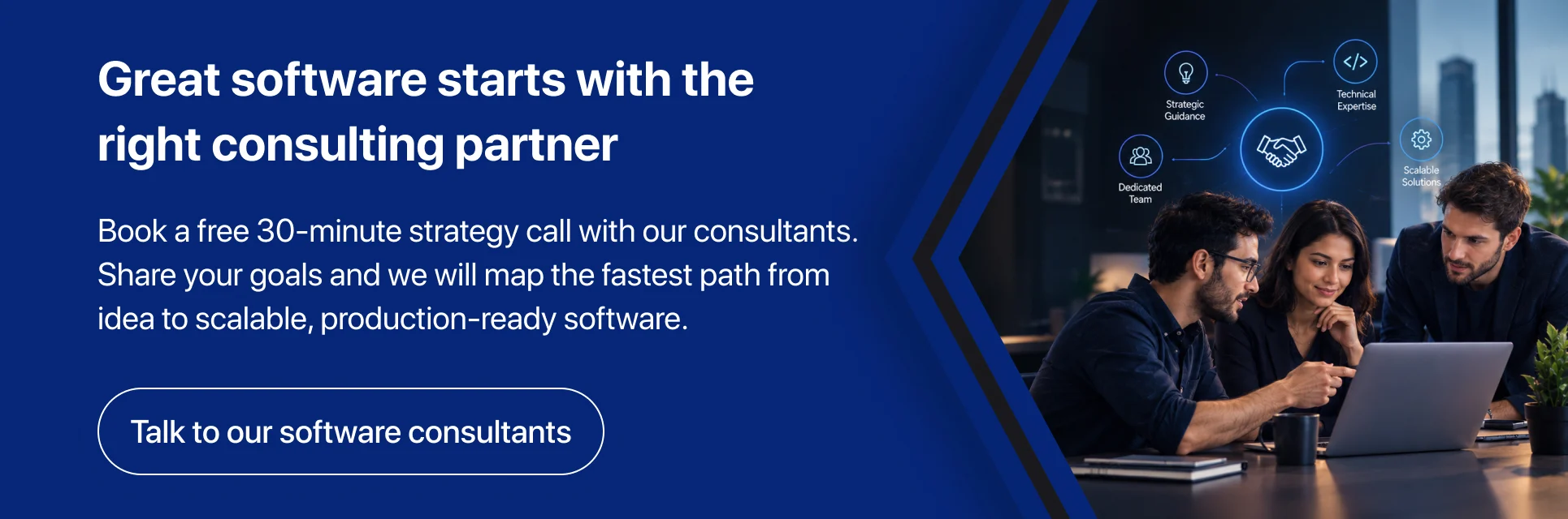 Talk to our software consultants