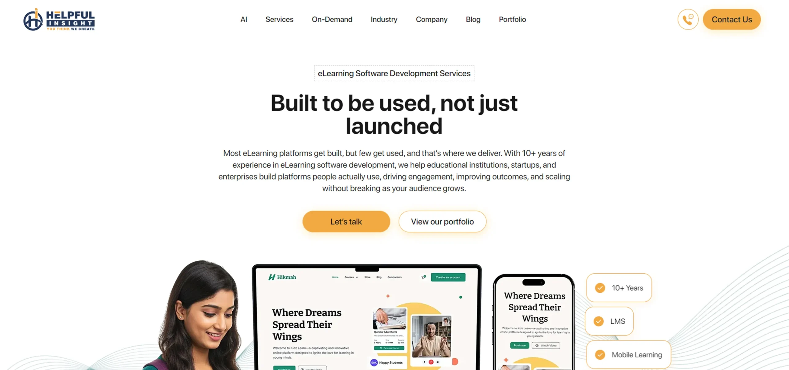 Helpful Insight - Leading elearning software development company