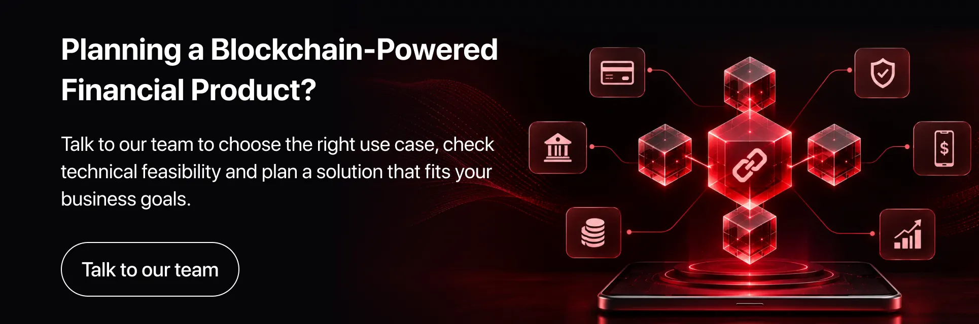 Hire blockchain services provider for your fintech business