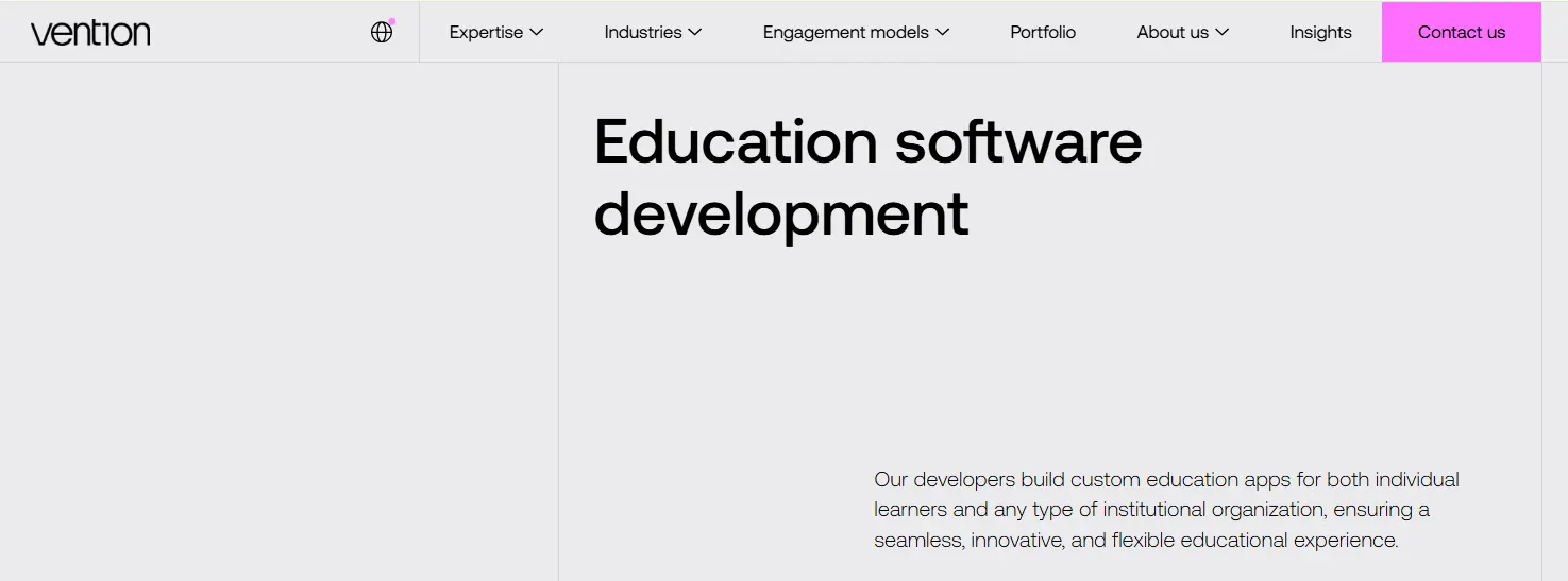 Vention- LMS development company